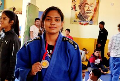 22nd Gurgaon District Judo Championship-Senior Category Silver Medalist