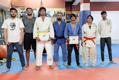 Judokas promoted to Orange and Yellow Belt